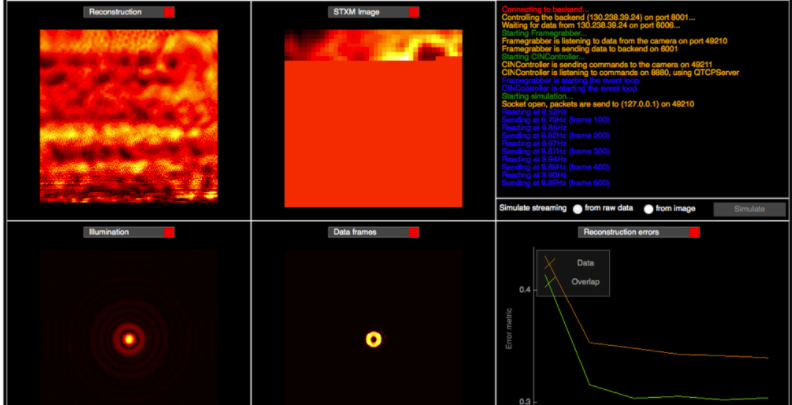 CAMLink software interface screenshot